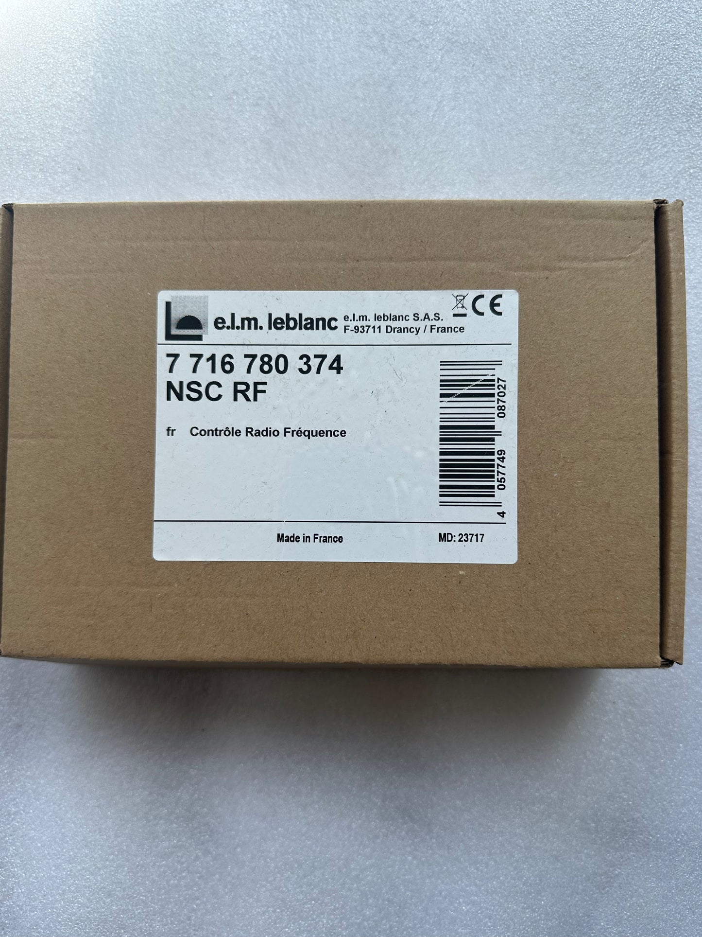 Régulateur sans fil programmabl. ELM LEBLANC NSC RF – Comptage énergie – Neuf déstockage sans emballage