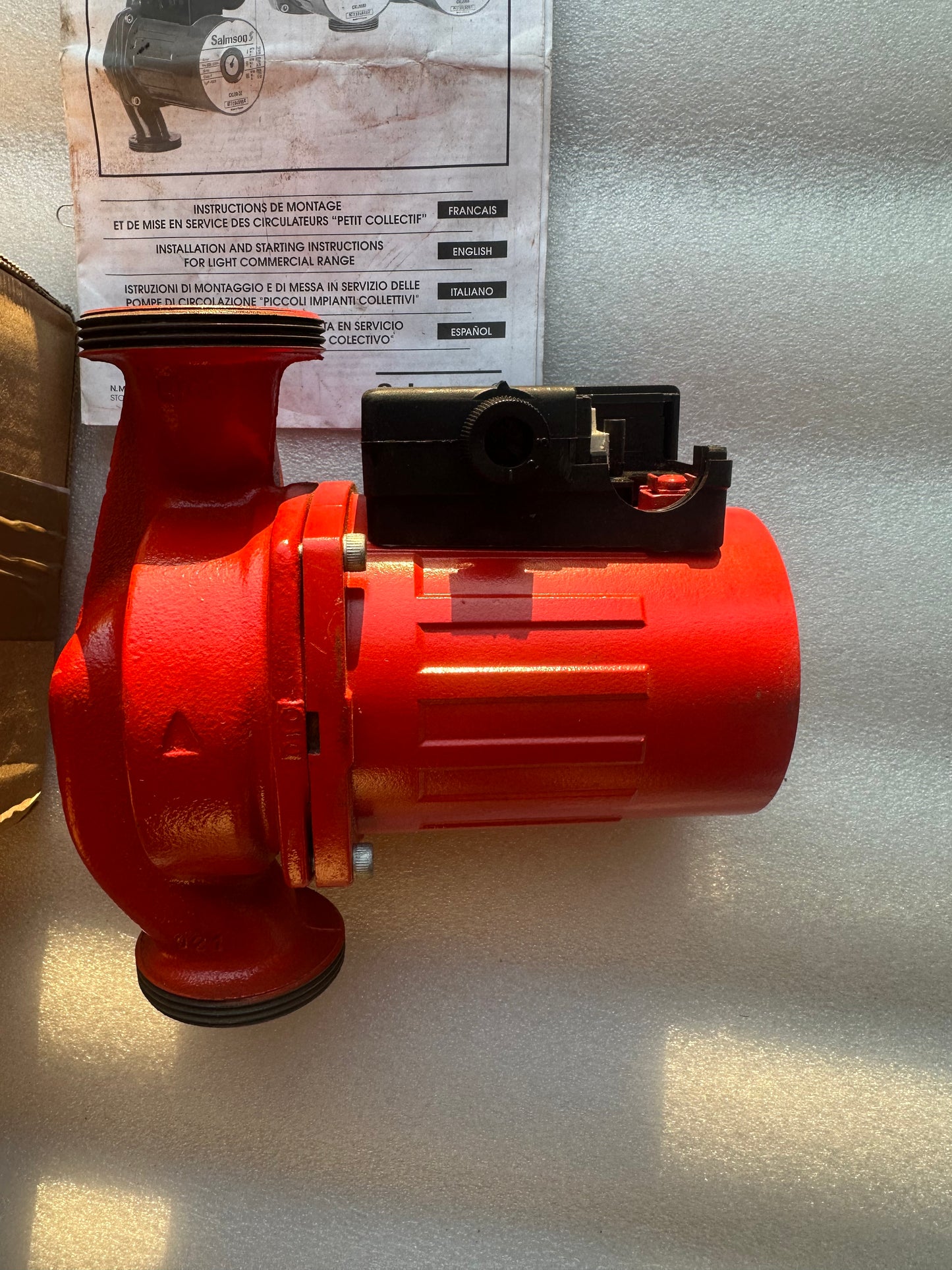 Salmson CXL70-32 – Circulateur pompe de chauffage – Neuf déstockage