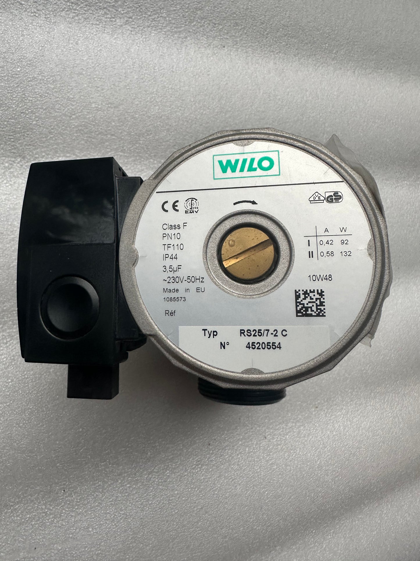 pompe de chaudière – circulateur wilo rs 25/7-2 c