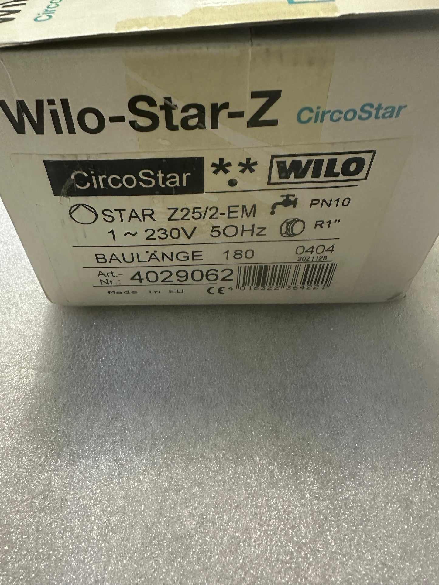 pompe eau chaude sanitaire wilo 4029062 circulateur