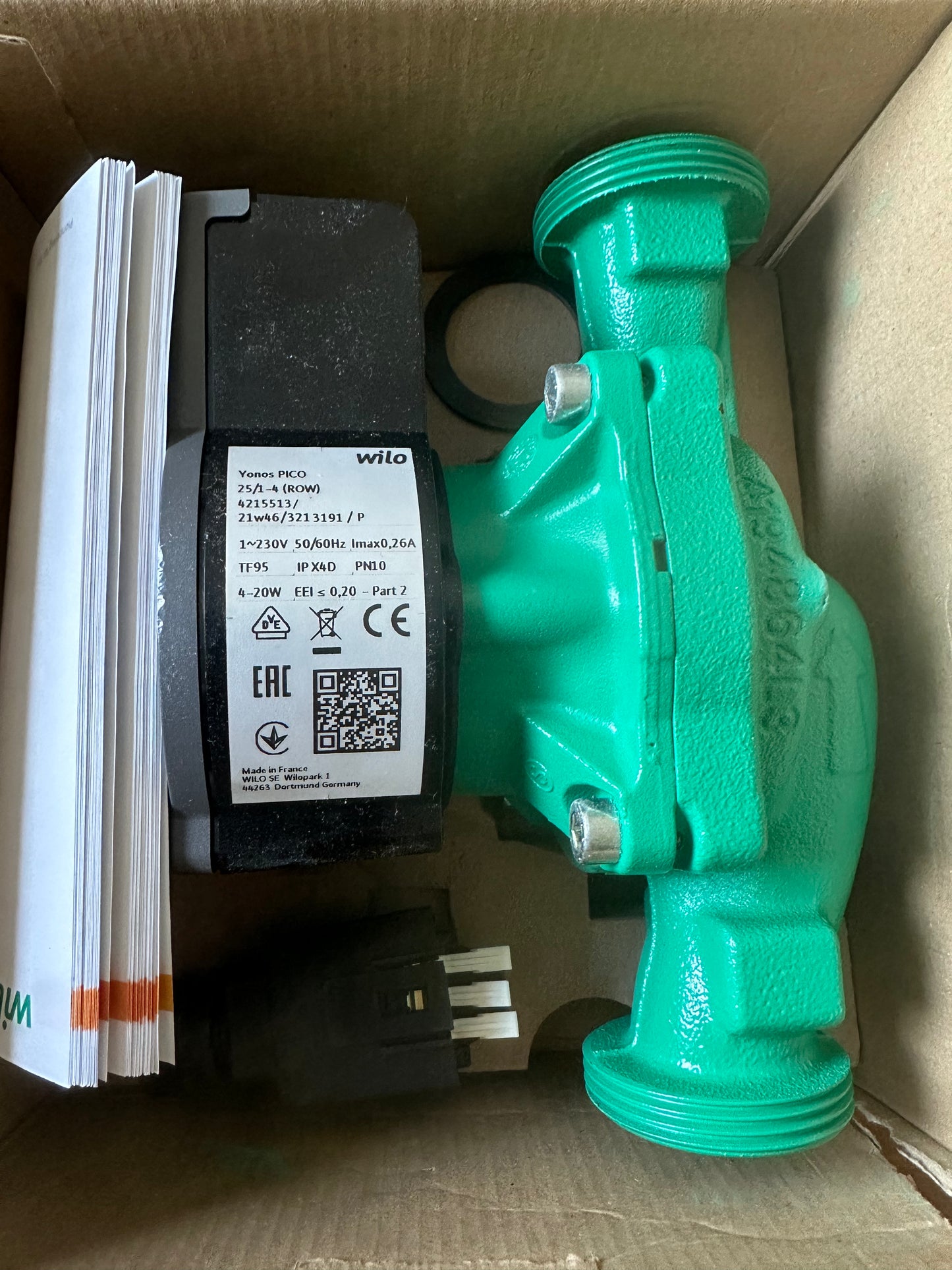 pompe chauffage wilo yonos pico installation radiateur