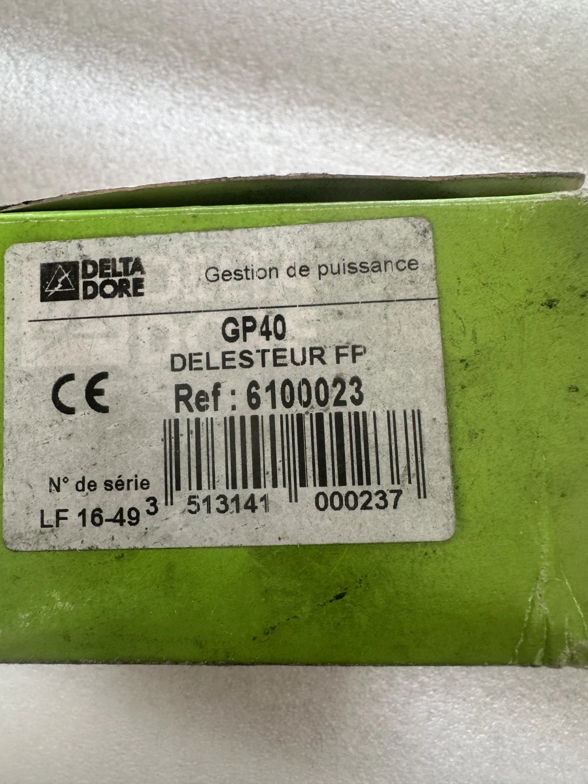 Delta Dore GP40 – Délesteur 3 sorties 15-90A – Réf. 6100023 – Déstockage