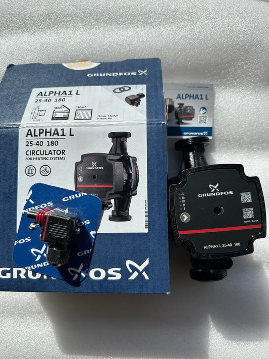 Circulateur Grundfos ALPHA1 L 25-40 – 180 mm – Neuf déstockage sans emballage