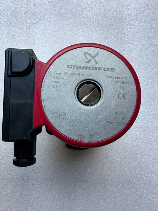 Circulateur Grundfos UP 20-45 N 150 – Réf. 95906472 – Pompe de circulation inox 230V – Neuf