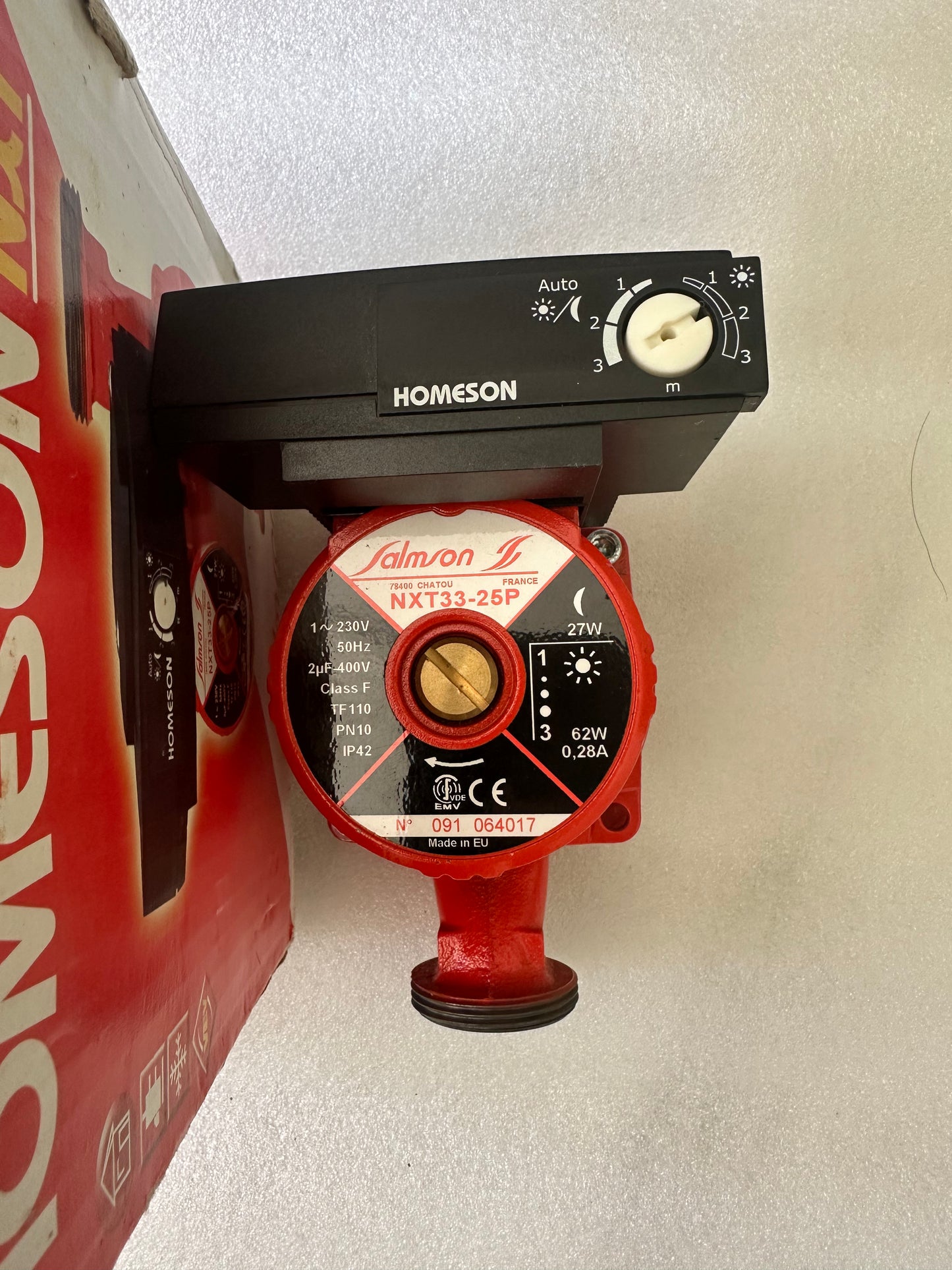 Circulateur Salmson NXT 33-25 P – 180 mm – Neuf déstockage sans emballage