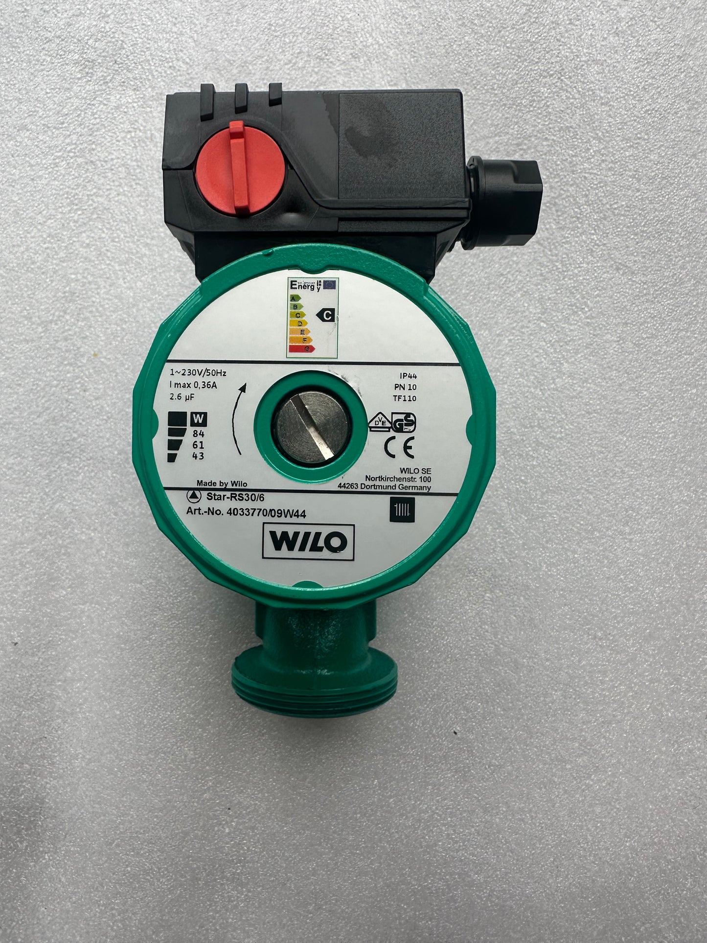 Circulateur Wilo Star-RS 30/6 – Neuf déstockage sans emballage