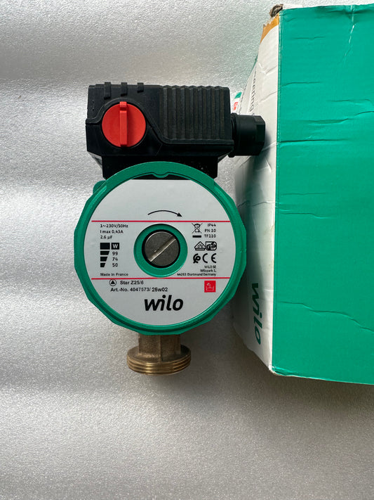 Circulateur Wilo Star-Z 25/6-3 – DN 25, 3 vitesses, 180 mm – Neuf déstockage sans emballage