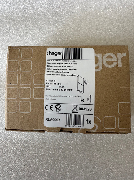Hager Sepio RLA009X – Détecteur d’ouverture miniature sans fil – Neuf déstockage
