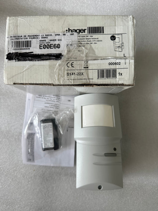 Détecteur de Mouvement Extérieur – Hager Sepio S141‑22X