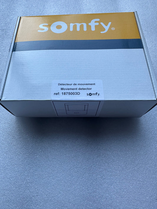 Détecteur de mouvement intérieur Somfy 1875003D – Neuf (Emballage manquant ou abîmé)