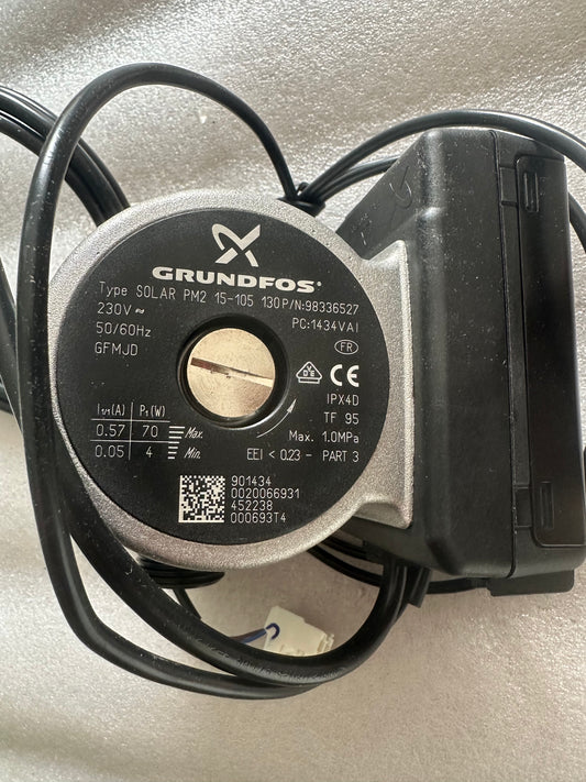 grundfos solar pm2 15-105 130 réf 98336527 circulateur solaire neuf