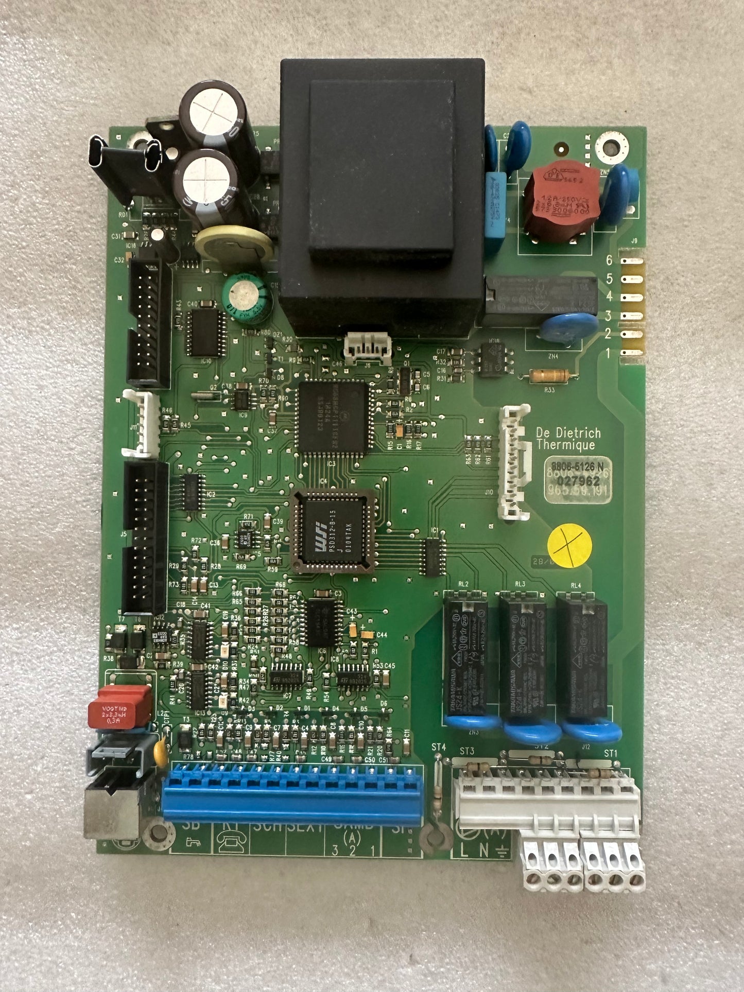 Carte De Dietrich 8199-5126 N Chaudière Diematic DTG, GT/GTM, SBK et GTU