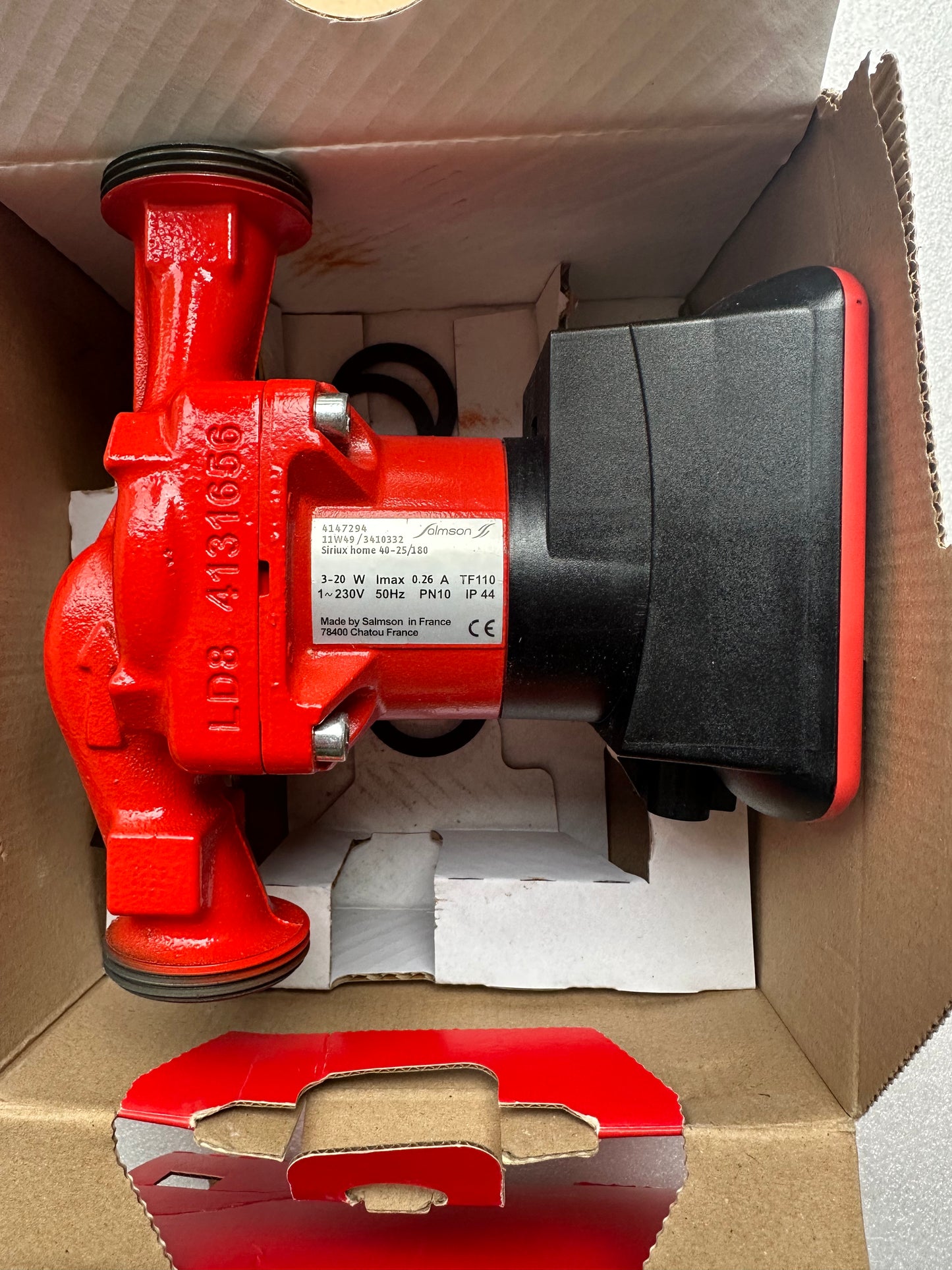 SIRIUX HOME 40‑25/180 – Pompe circulateur chauffage électronique – Neuf déstockage