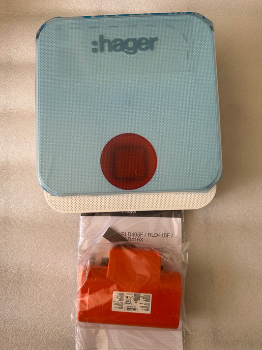 Hager Sepio RLD416X – Sirène extérieure vocale – Alarme sans fil – Neuve déstockage