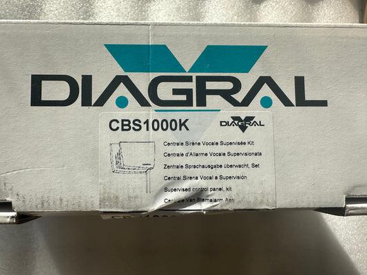 DIAGRAL CBS1000K – Centrale-sirène vocale supervisée – Neuve déstockage