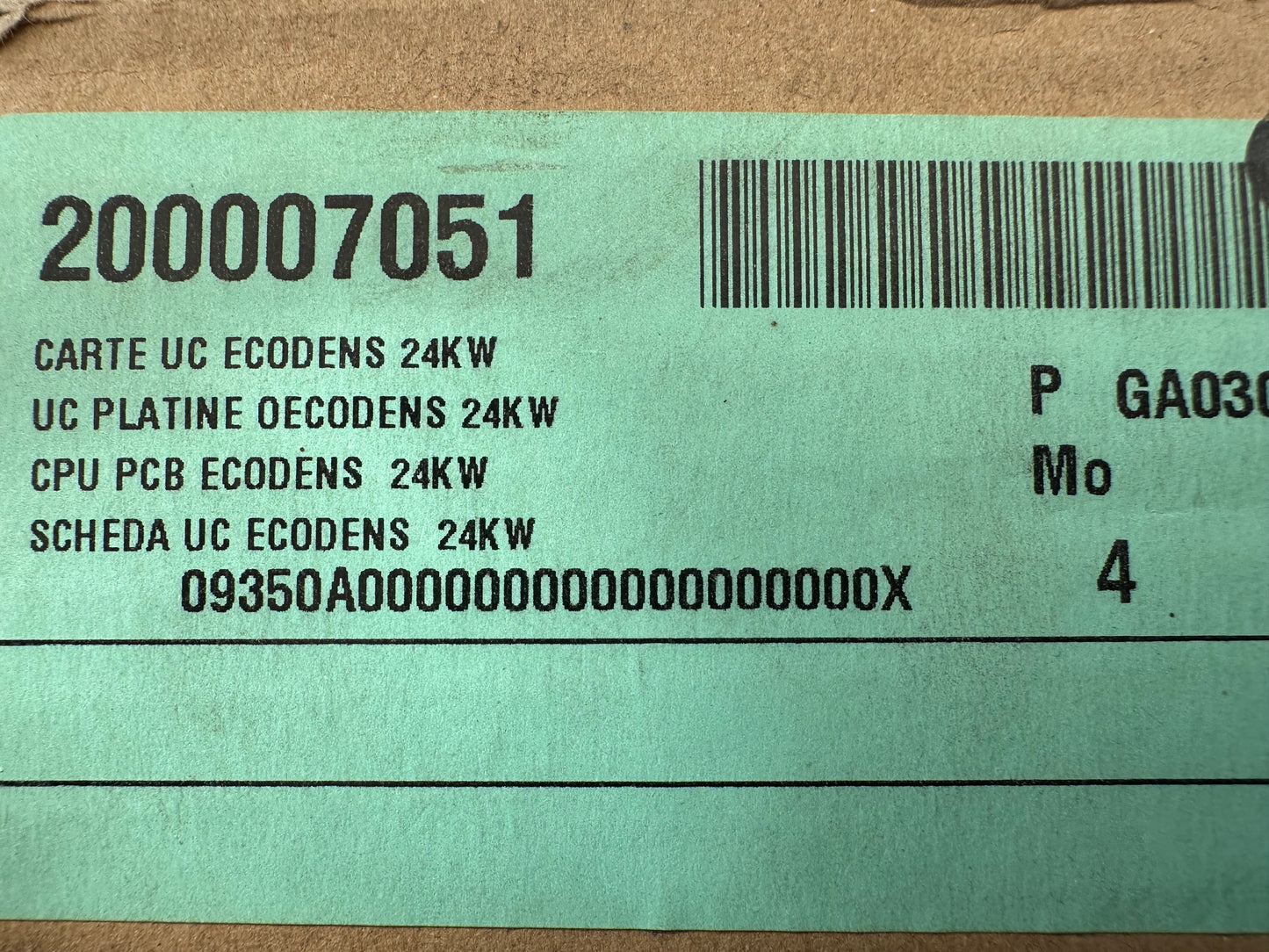 de dietrich / chappée - carte électronique - réf. 200007051 - neuf vue 3
