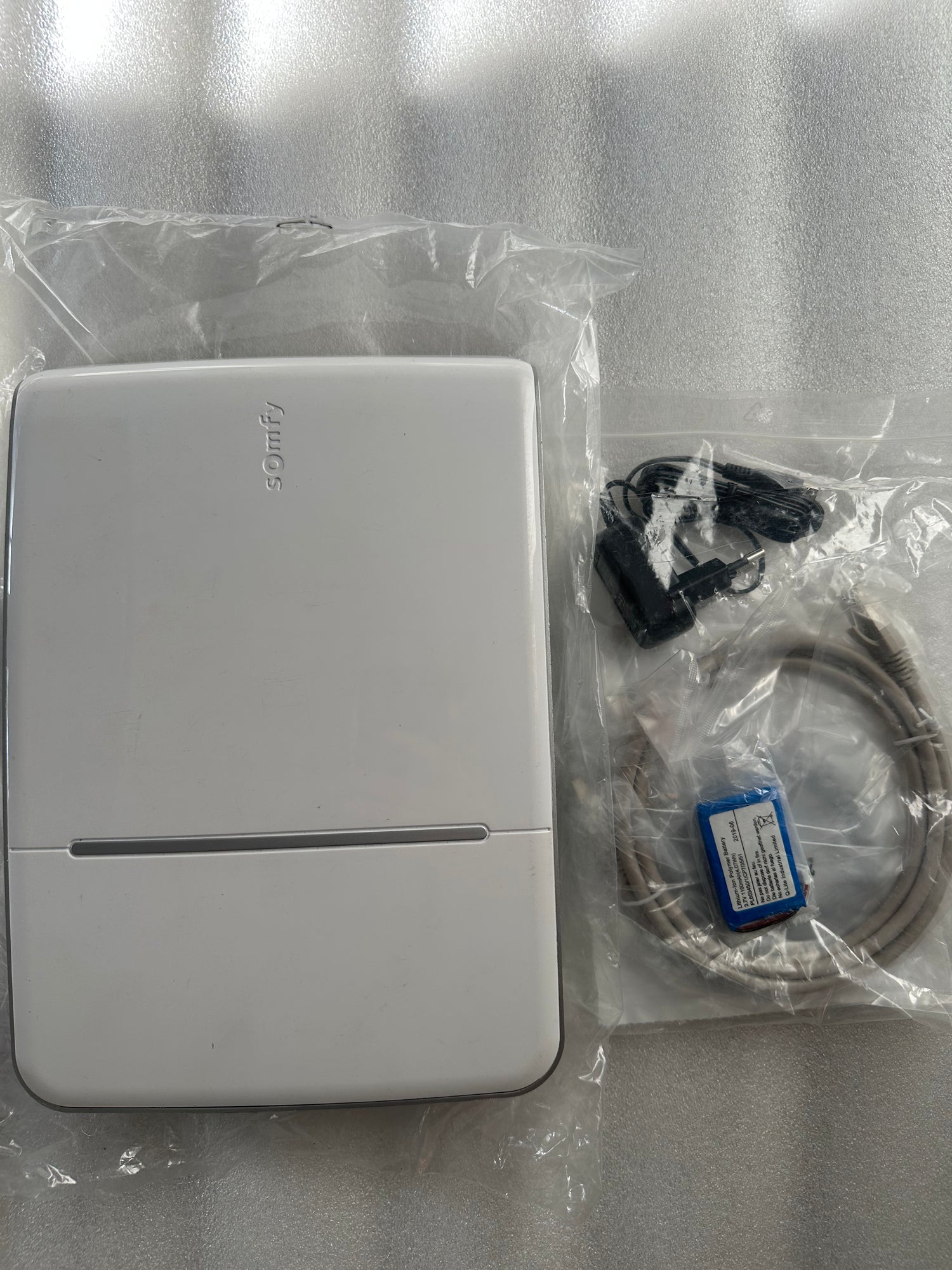 somfy home keeper pro gsm io hkp - centrale alarme - réf. 1875169a