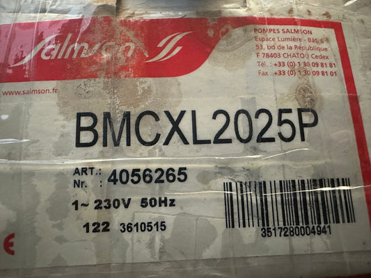 Circulateur Salmson BMCXL 20-25P – Neuf – Destockage Professionnel