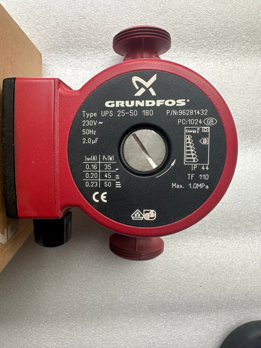 Circulateur Grundfos UPS 25-50 180 – Pompe de chauffage – Neuf / Destockage pro