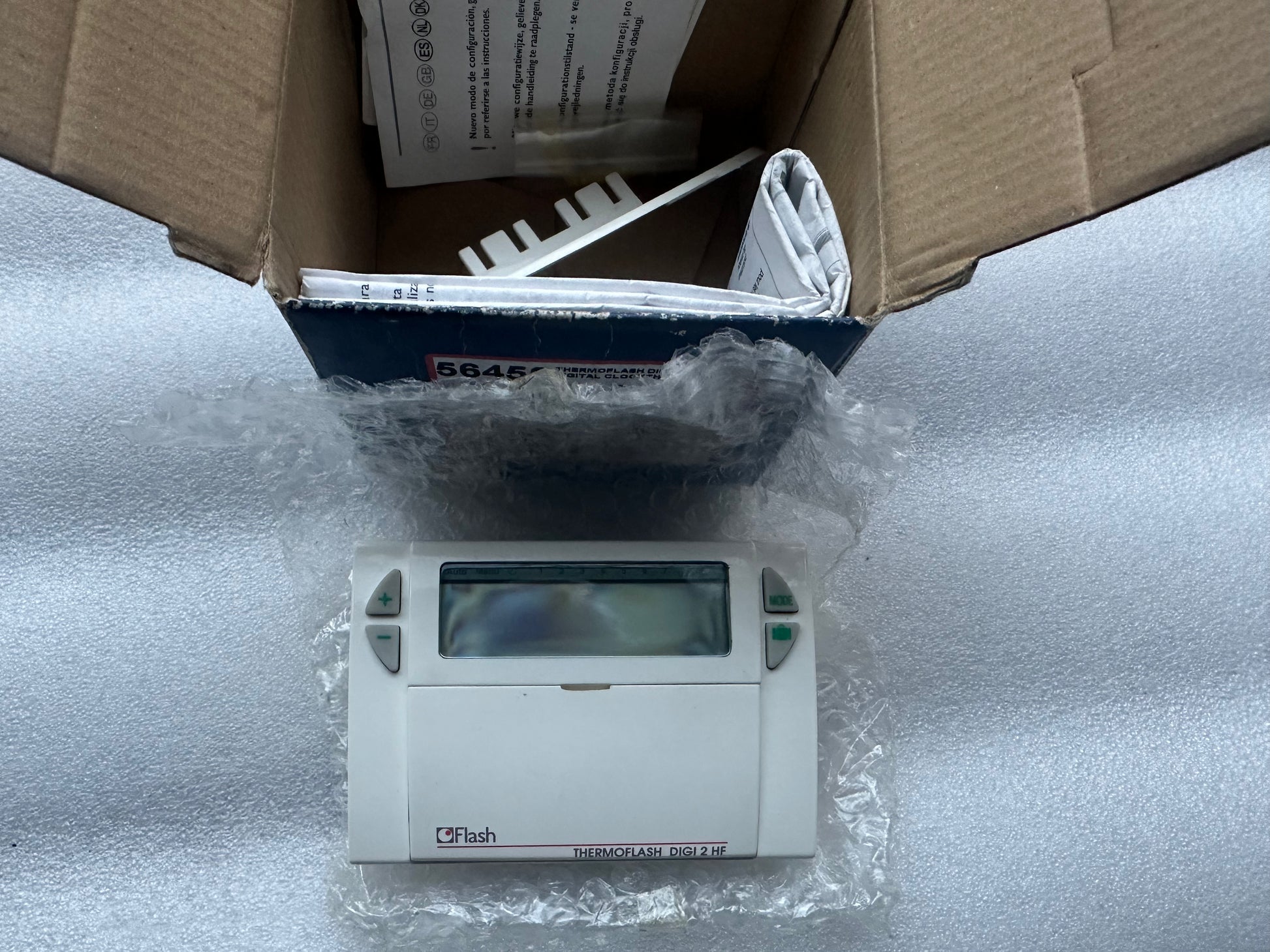 thermoflash digi 2 hf - thermostat d'ambiance - réf. 56450 - neuf