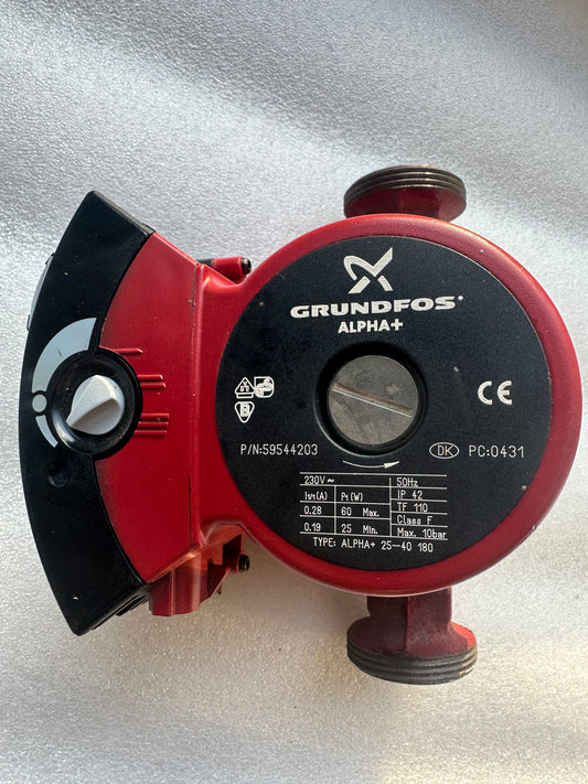 Circulateur Grundfos ALPHA+ – Réf. 59544203 – Neuf déstockage – Manque fiche de connexion