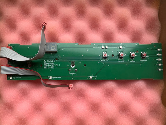 Carte affichage chaudière Diematic – De Dietrich / Chappée – Réf. 8806-4912 / 8806-5112 – Neuf déstockage