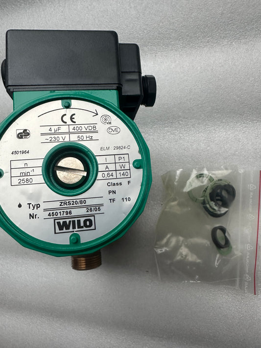 Pompe de chaudière – Circulateur Wilo ZRS 20-80 – Réf. 4501796