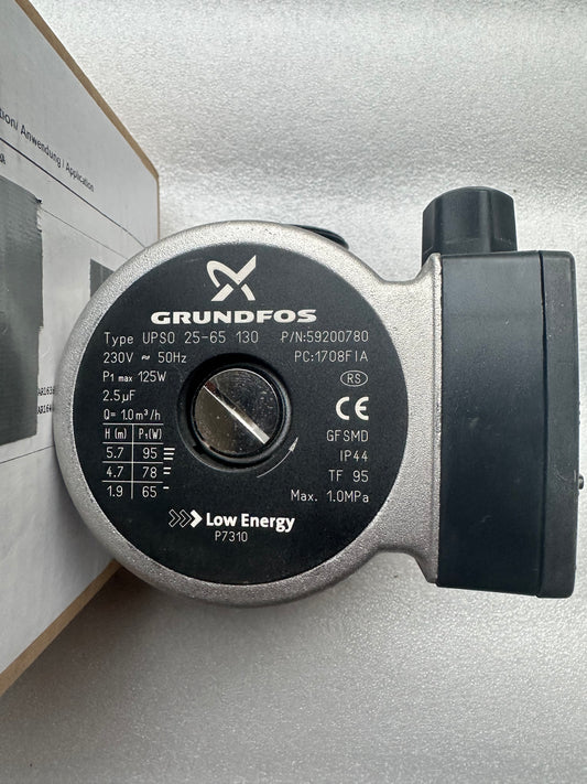 pompe de chaudière – circulateur grundfos upso 25-65 130 – réf. 59200780