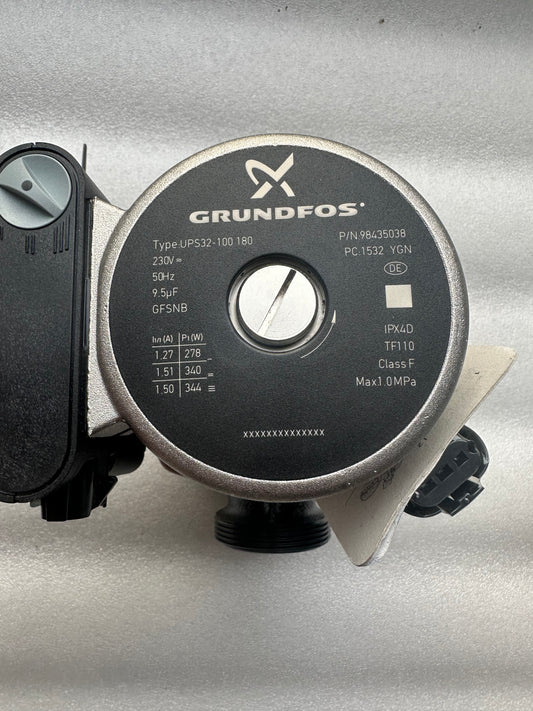 pompe de chaudière – circulateur grundfos ups 32-100 180 – réf. 98435038