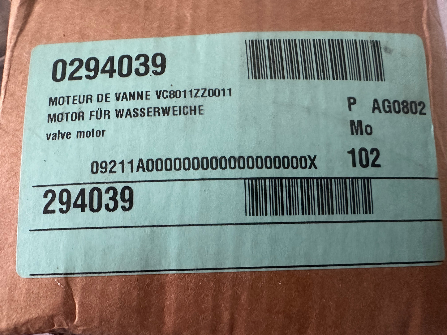 De Dietrich – Moteur de vanne 3 voies – Réf. 0294039 / VC8011ZZ0011 – Déstockage