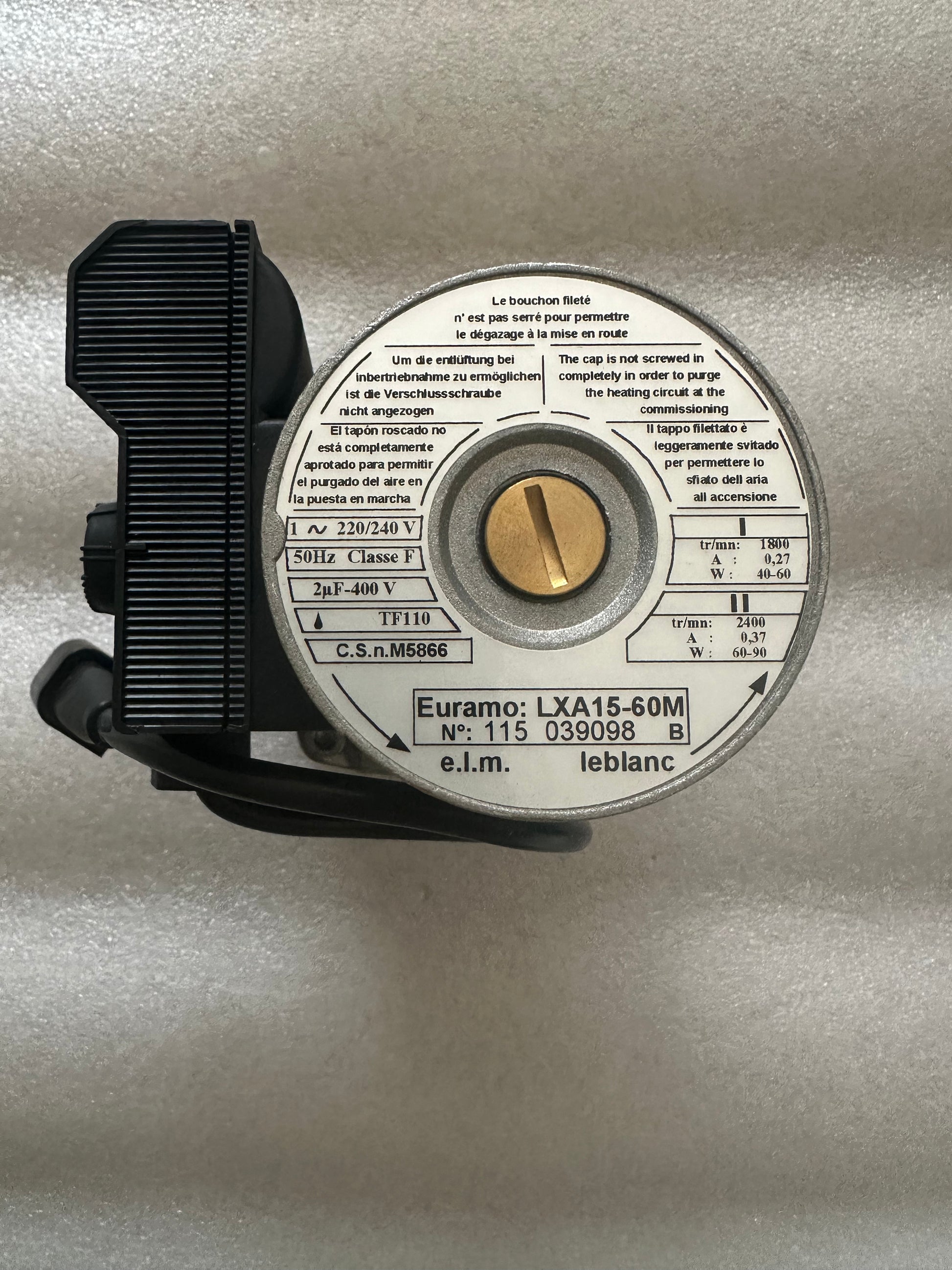 circulateur euramo lxa15-60m – e.l.m. leblanc
