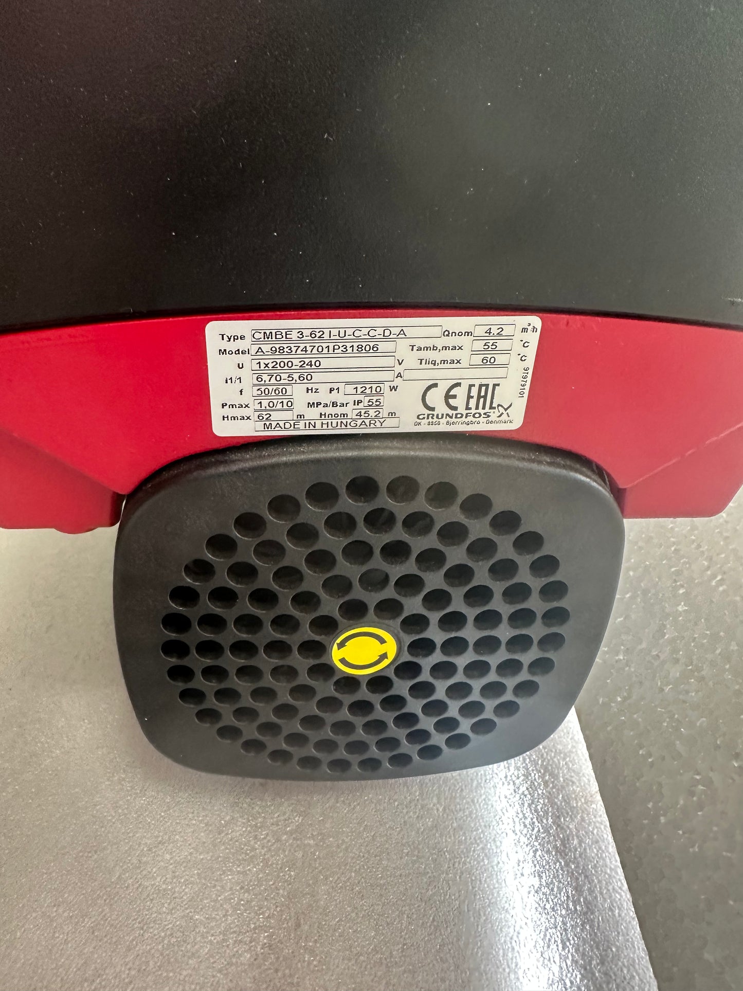 Grundfos MGE80B 2-CMS1B-HA – Moteur pompe surpresseur CMS – Réf. 98358969 – Déstockage