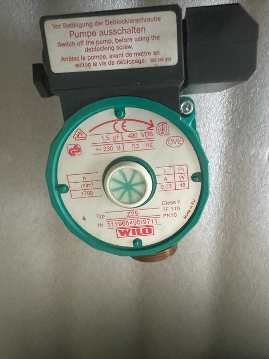 circulateur wilo star-z 25/2 230v réf 4029062 pompe bouclage eau chaude sanitaire
