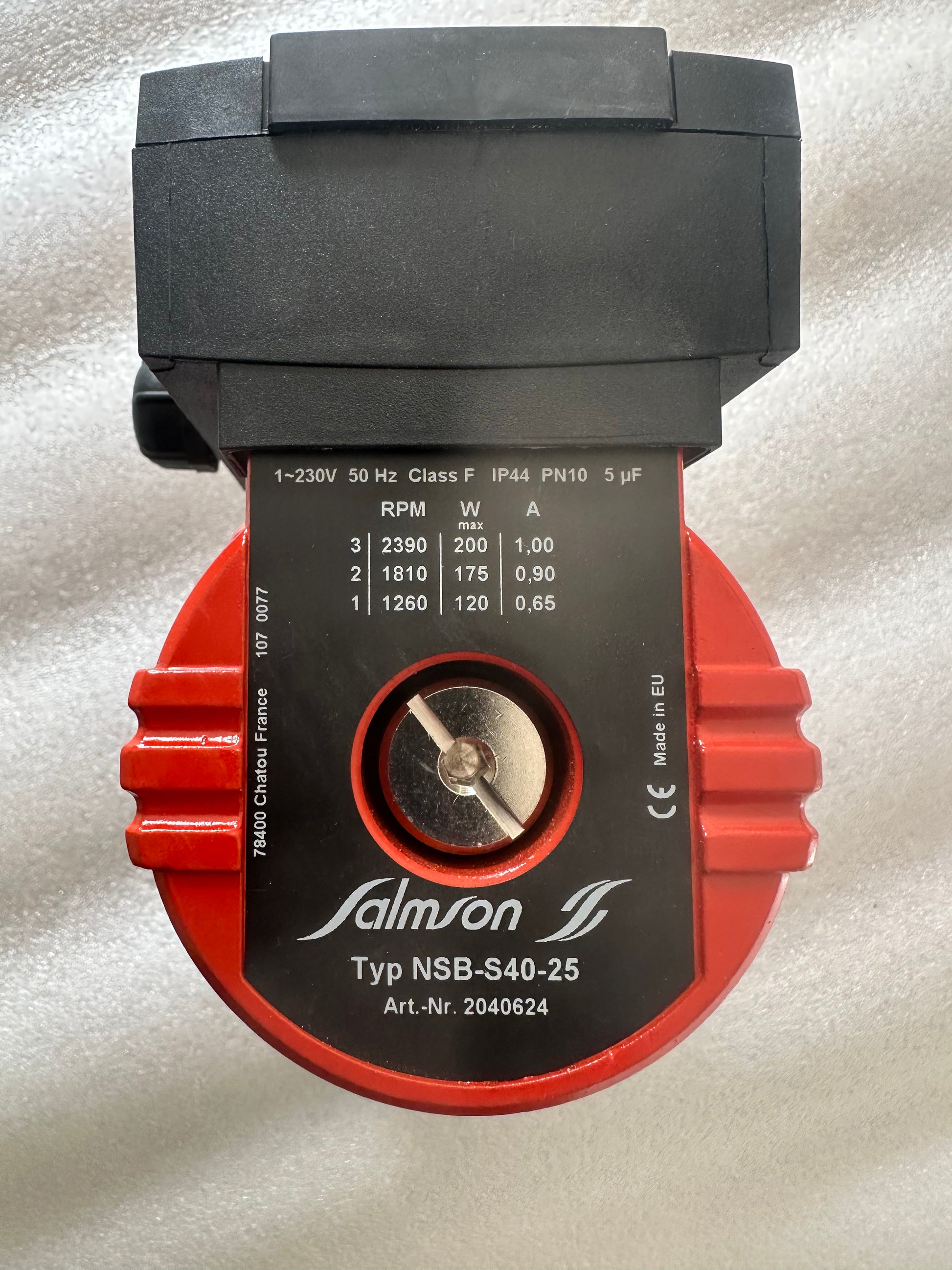 salmson nsb s40 25 circulateur chauffage dn25