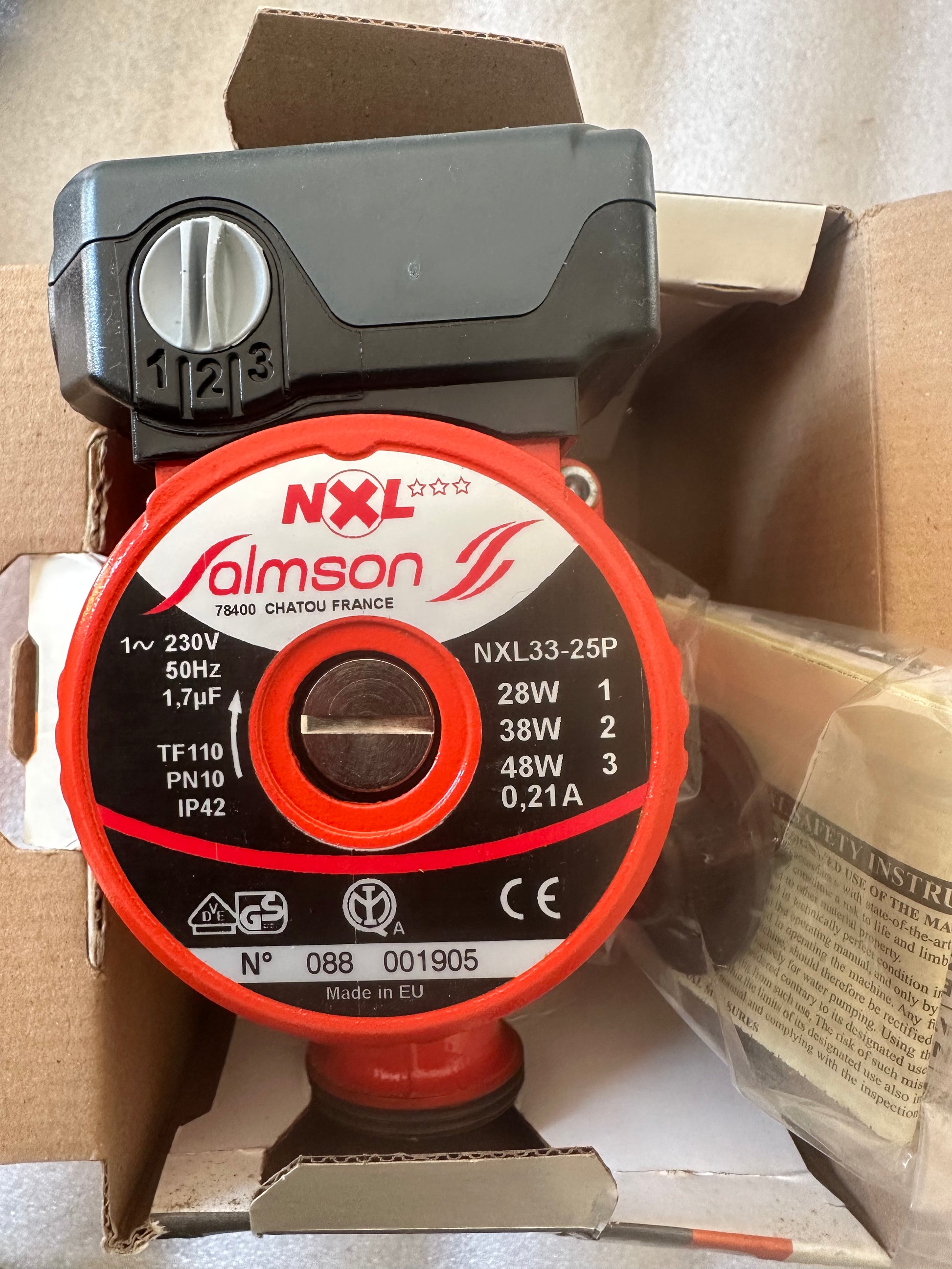 Circulateur chauffage
NXL33-25P HX