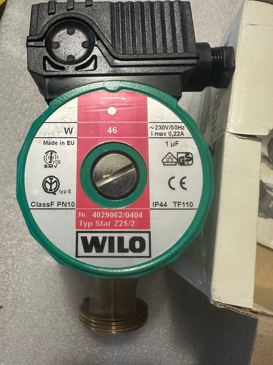 circulateur wilo star z25 2 em inox ecs 230v neuf