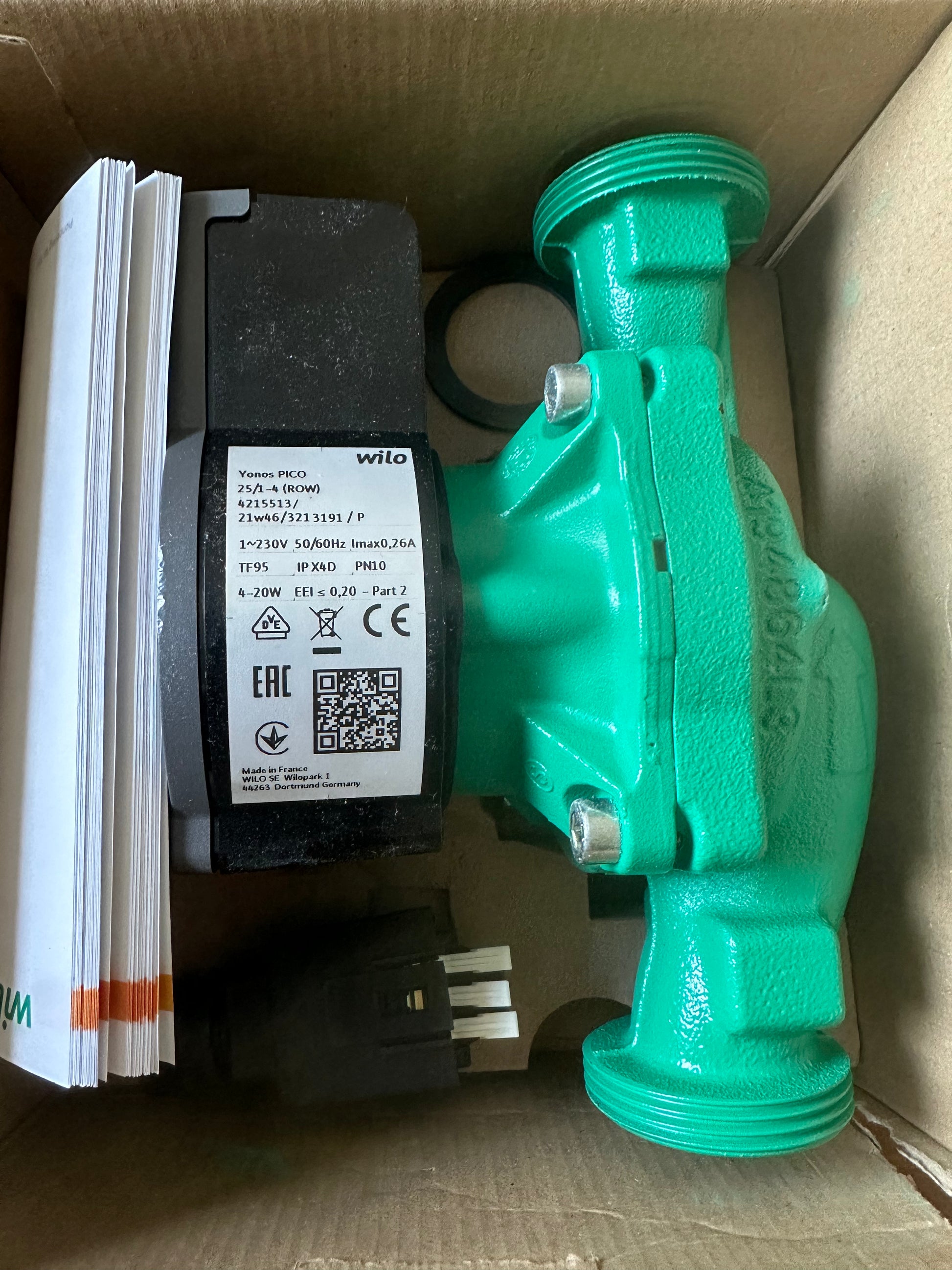 pompe chauffage wilo yonos pico installation radiateur