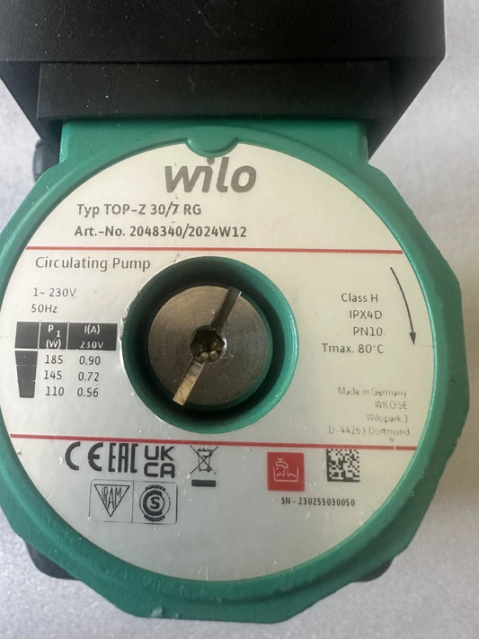 Circulateur Wilo TOP-Z 30/7 RG 230V Réf. 2048340 Pompe ECS Eau Chaude Sanitaire