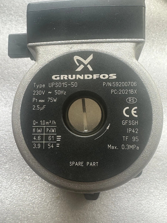 Circulateur Grundfos UPS0 15-50 Réf. 59200706 Pompe de chauffage Neuf Origine