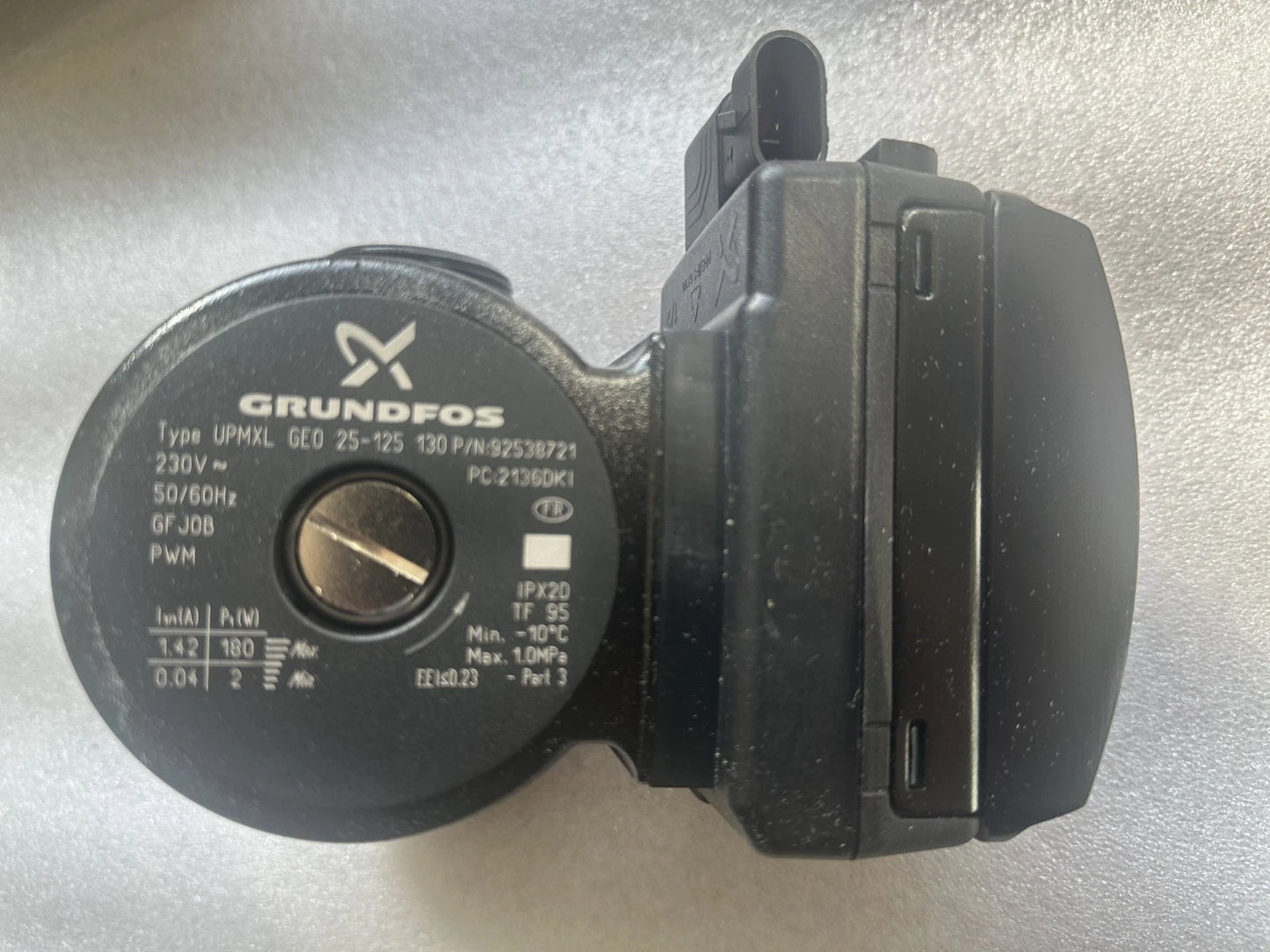 Circulateur Grundfos UPMXL GEO 25-125 130 Réf. 92538721 – Pompe de circulation