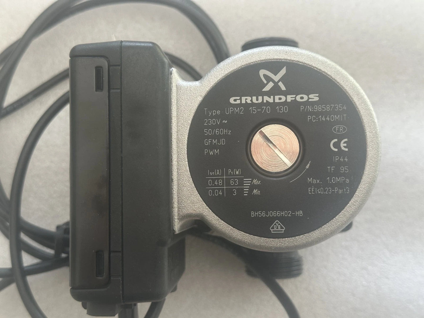Circulateur Grundfos UPM2 15-70 130 – Pompe électronique de chauffage – Neuf