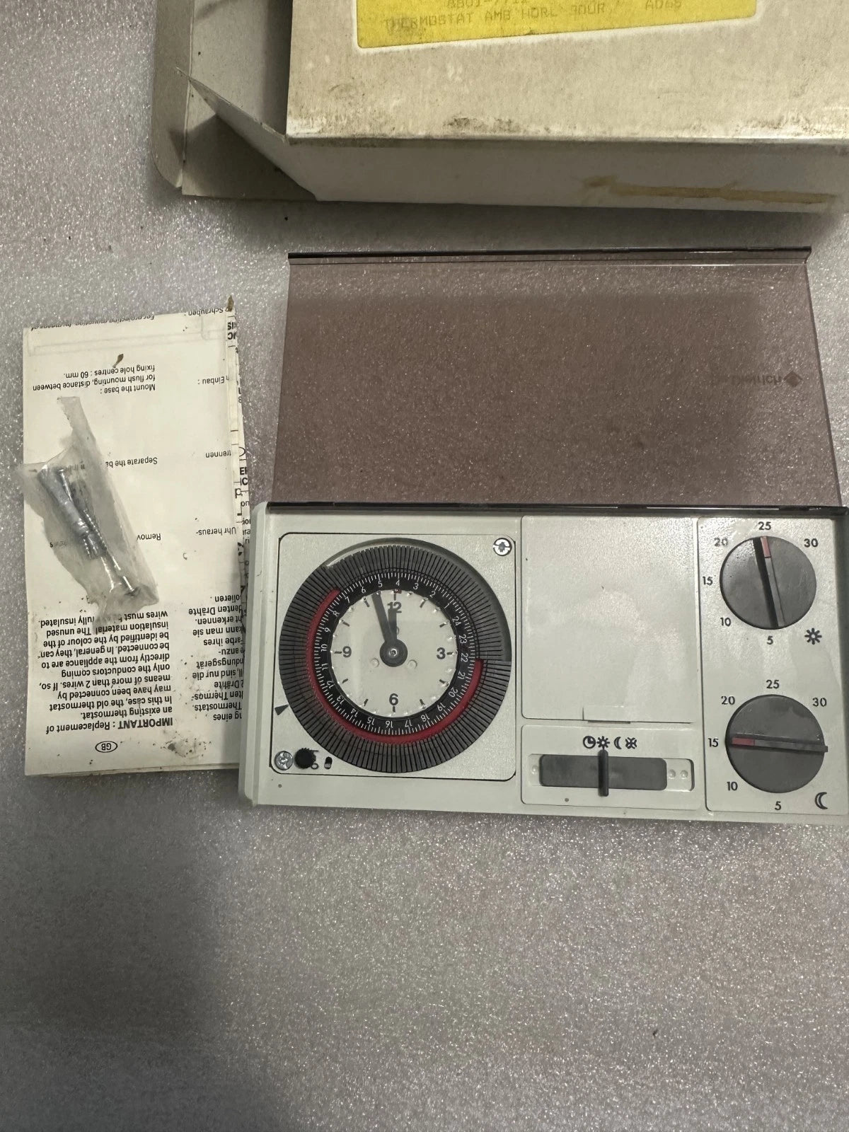 thermostat ad 65 réf 8801-7712 neuf déstockage de dietrich