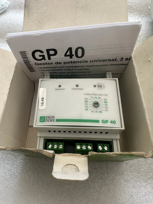 délesteur gp40 delta dore 6100023 – 3 sorties – 15 à 90a – compatible tous compt
