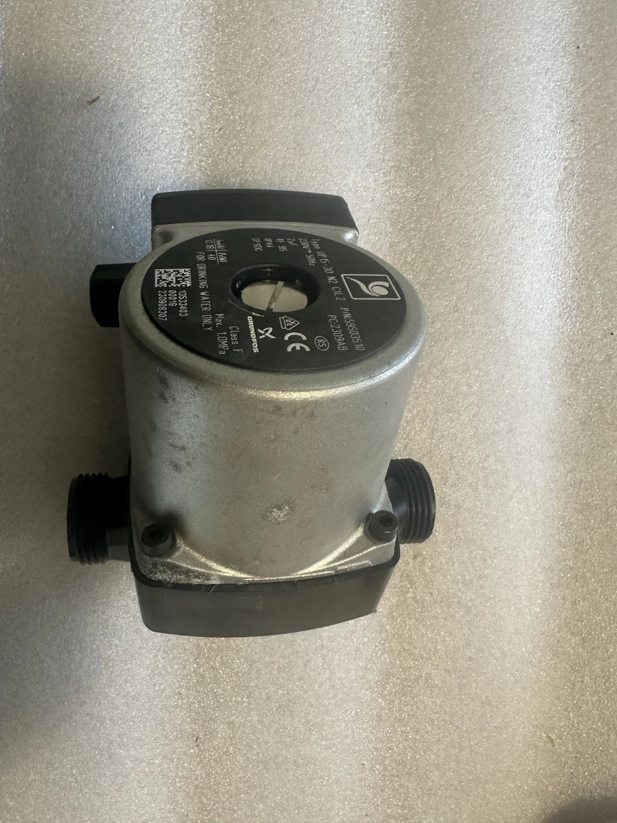 Grundfos UP 15-30 N2 – Circulateur chauffage 230V – Réf. 59503510 – Compatible Elm Leblanc